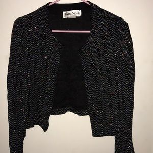 Woman’s sparkling cardigan size 8 new condition